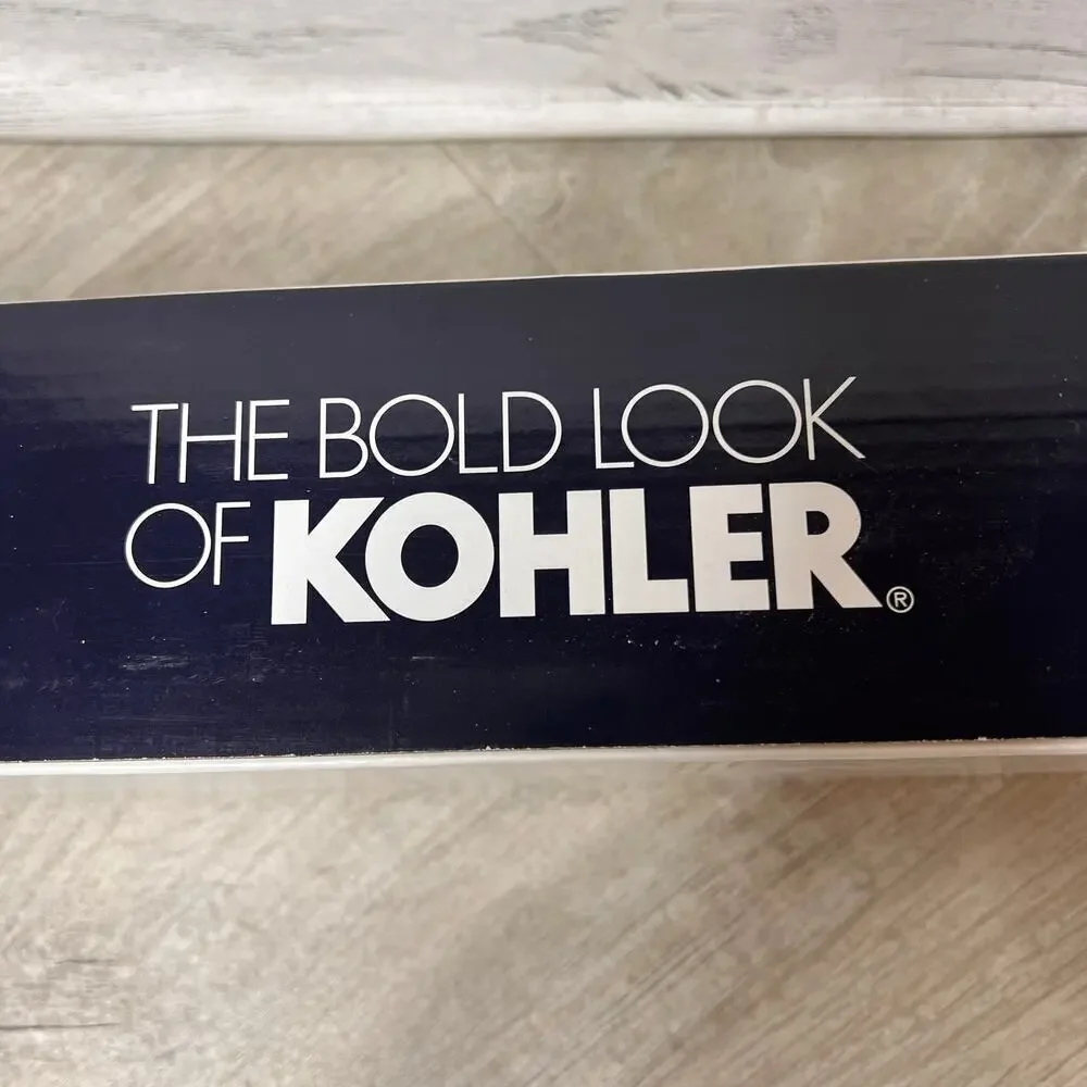 Kohler Rill 18 inch Matte Black Wall Towel Bar R28008-BL Lasting Finish